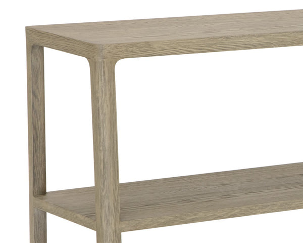 DONCASTER LOW BOOKCASE - SMOKE GREY