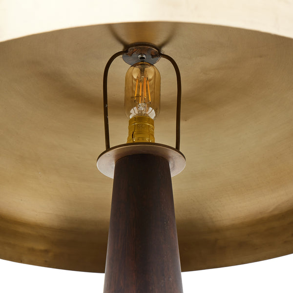 Griffin Floor Lamp in Russet Mango