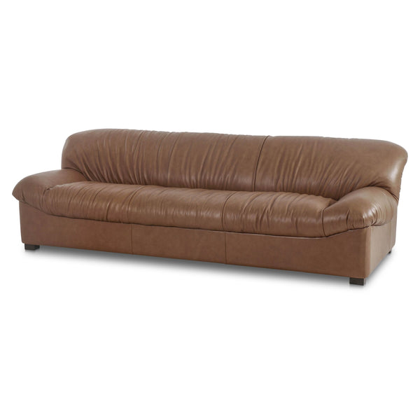 Moe's Halston Sofa in Tan Leather
