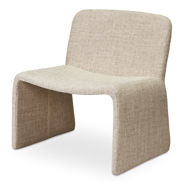 Moe's Ella Accent Chair in Heather Beige