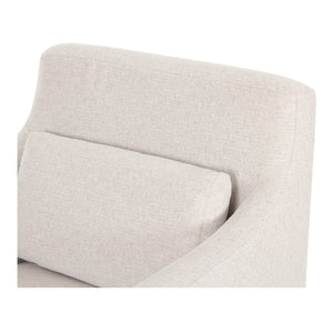 Moe's Lydia Slipcover Dining Chair with Lumbar Pillow