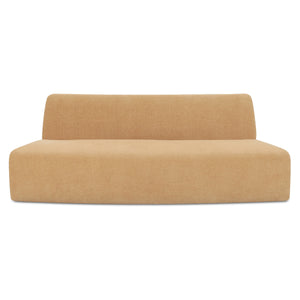 Naomi Convex Sofa in Golden Yellow