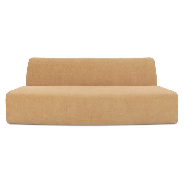 Naomi Convex Sofa in Golden Yellow