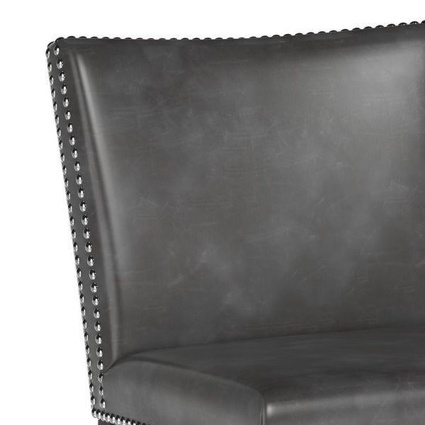 Vintage Barstool - Overcast Grey