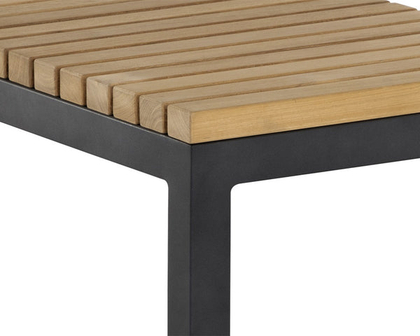 GENEVE C-SHAPED END TABLE