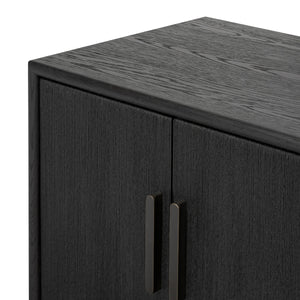 Rosenell Media Console - Black Paper Cord
