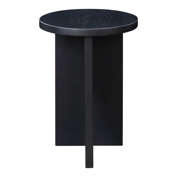Grace Accent Table in Black Oak