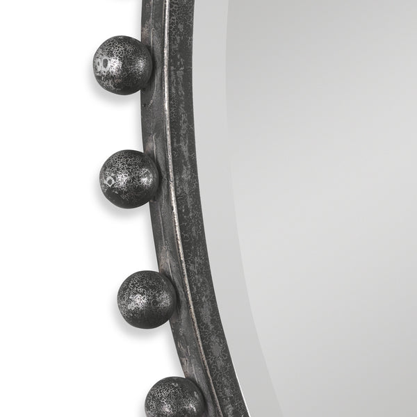 Taza Round Iron Mirror