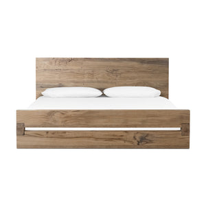 Lia King Bed in Natural Reclaimed French