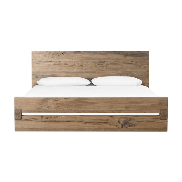 Lia King Bed in Natural Reclaimed French