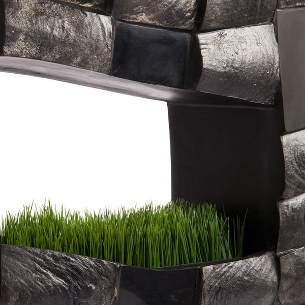Shell 'Twisted' Wall Sculpture Planter 48''H