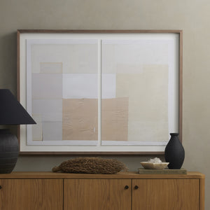 Requited Diptych By Amy Berlin In Rustic 2.