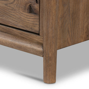 Glenview 9 Drawer Dresser In Weathered Oak