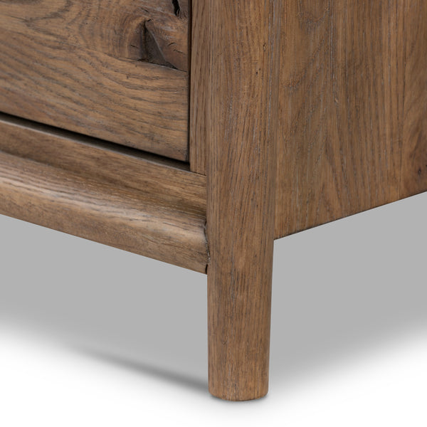 Glenview 9 Drawer Dresser In Weathered Oak