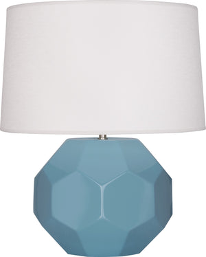 Steel Blue Franklin Table Lamp