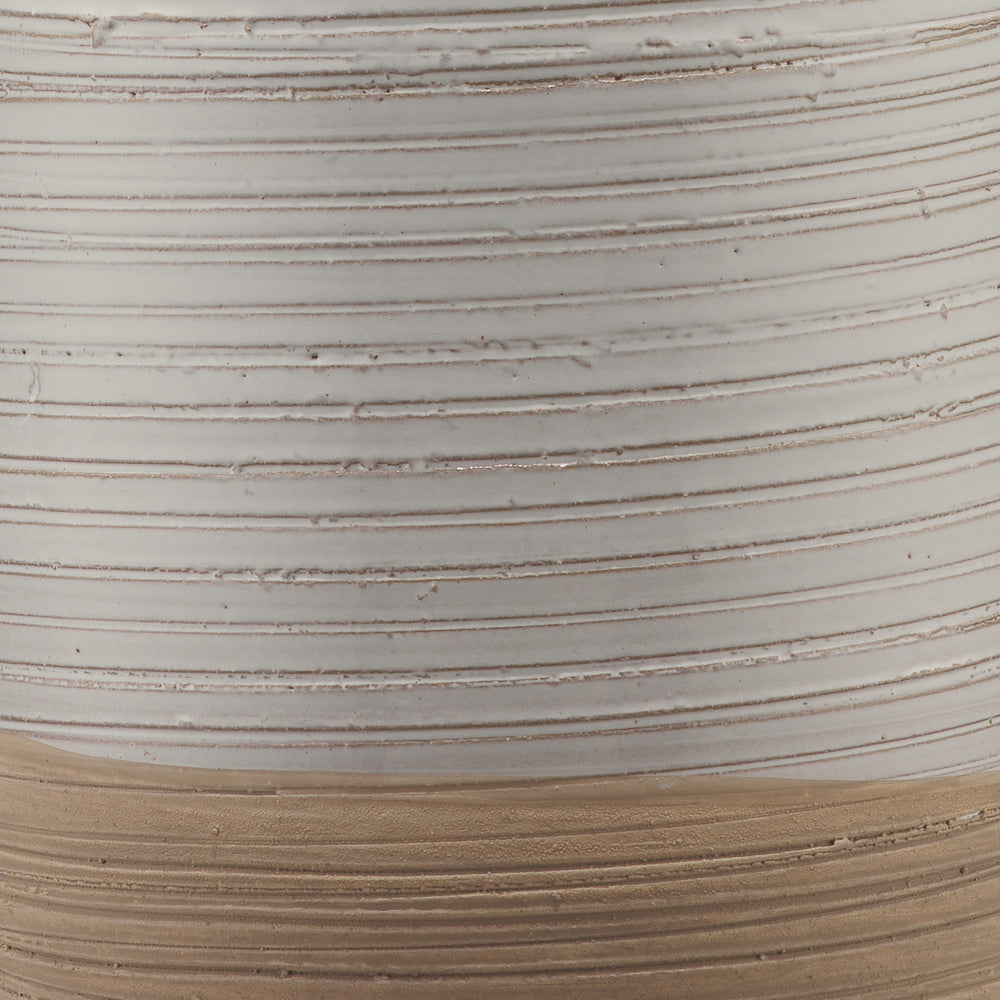 Ashwell Ceramic Table Lamp, White