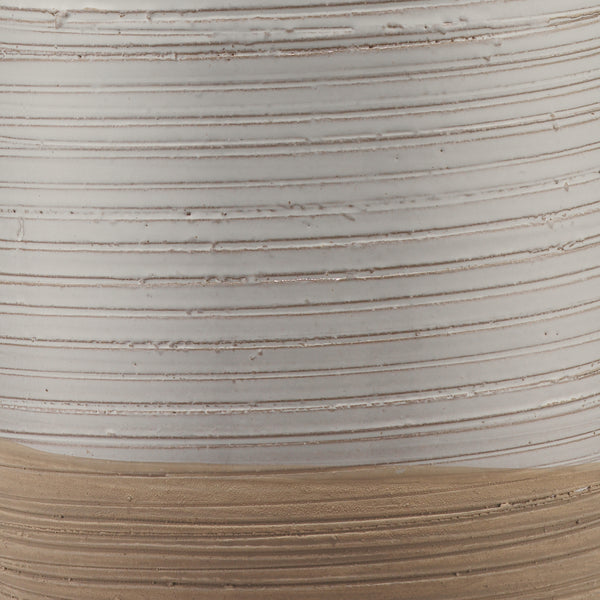 Ashwell Ceramic Table Lamp, White