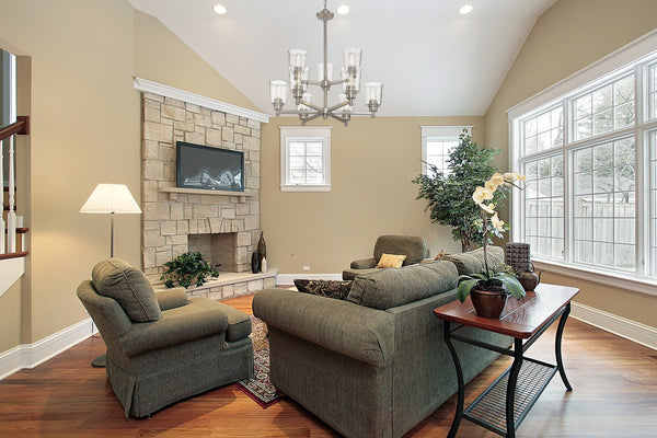Bohin 9 Light Chandelier in Brushed Nickel  Finish