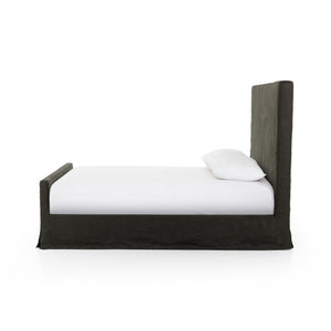 Daphne Slipcover Queen Bed - Brussels Pine