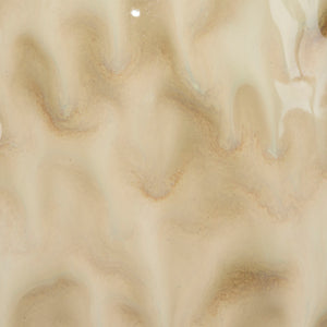 Raindrop Ceramic Table Lamp with Linen Shade, Off White