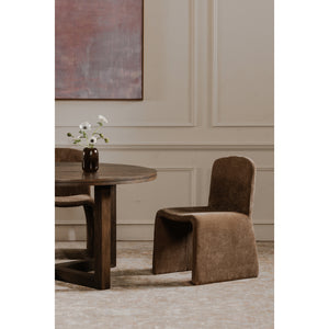 Ella Dining Chair in Camel Brown