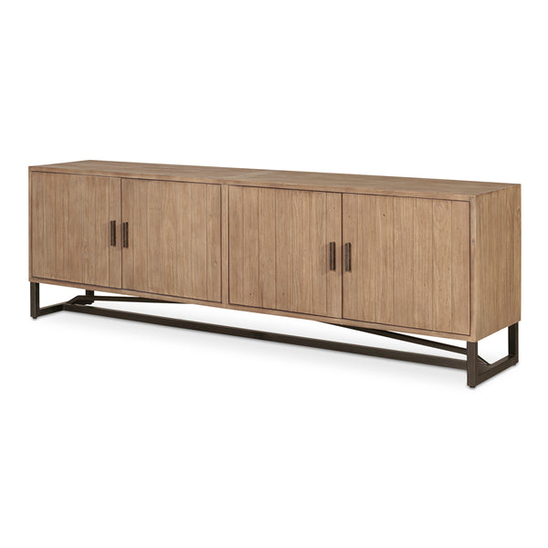 Moe's Sierra Media Unit Natural Reclaimed Pine