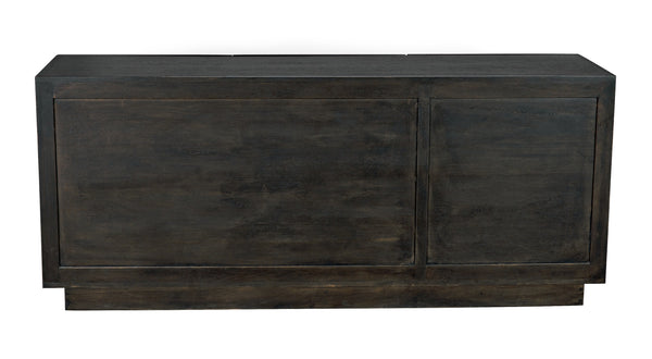 Tyson Sideboard in Ebony and Washed Walnut Finish