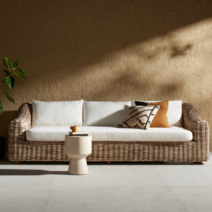 Messina Outdoor Sofa-106" - Venao Ivory