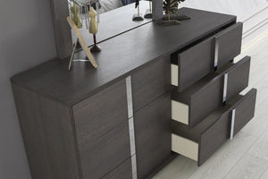 Giulia Dresser in Matte Gray
