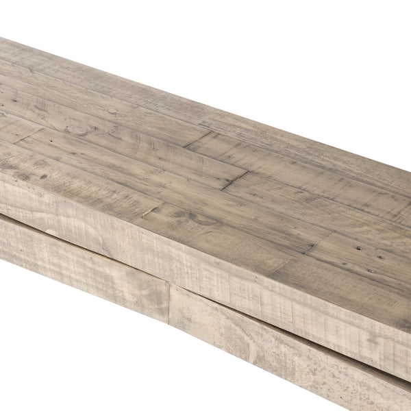 Matthes Large Console Table - Weathered Wheat