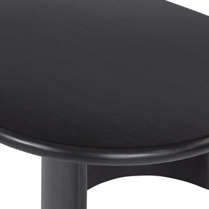Paden Coffee Table - Aged Black Acacia