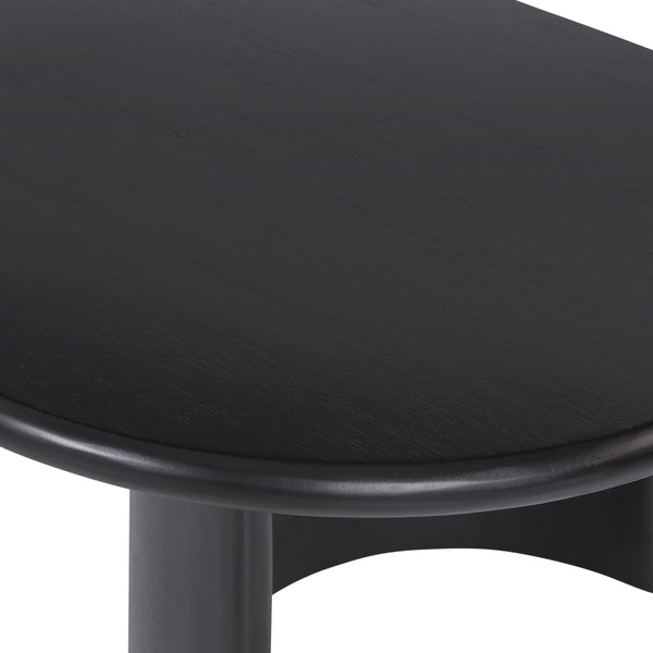 Paden Coffee Table - Aged Black Acacia