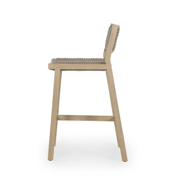 Delano Outdoor Counter Stool in Brown