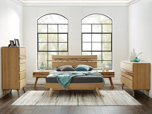 Caramelized Azara King Platform Bed
