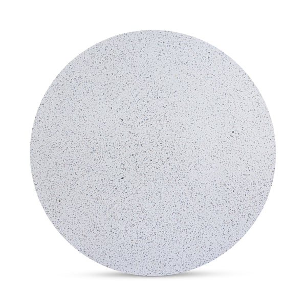 Wunder Coffee Table White with Terrazzo Top