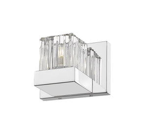Fallon 1 Light Wall Sconce in Chrome Finish