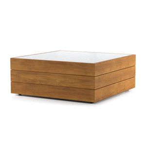 Grant Outdoor Coffee Table In Natural Teak