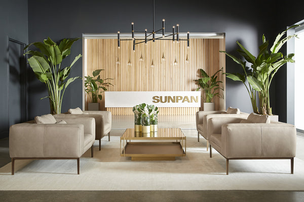BURR SOFA - BALI BONE LEATHER