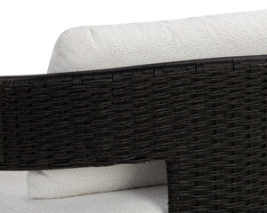 PYLOS LOUNGE CHAIR - BLACK - LOUIS CREAM