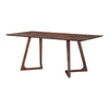 Moe's Godenza Rectangular Walnut Dining Table