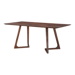 Moe's Godenza Rectangular Walnut Dining Table