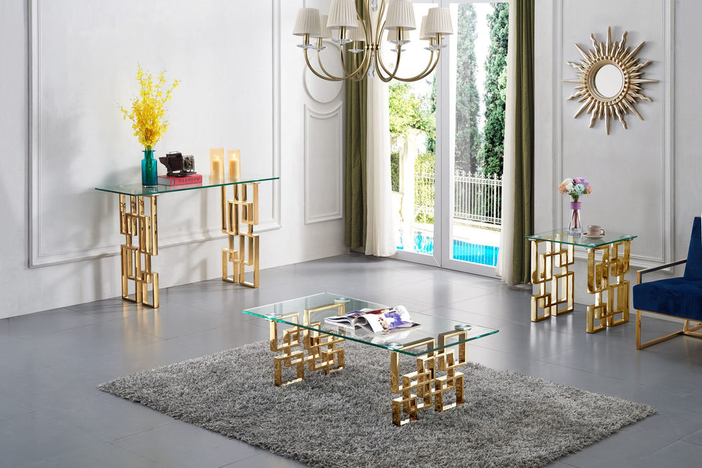 Benny Coffee Table In Gold
