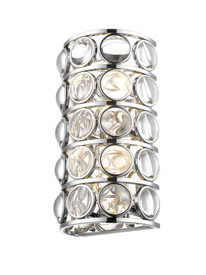 Eternity 4 Light Wall Sconce in Chrome Finish