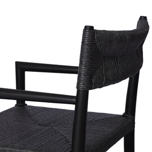 Lomas Outdoor Dining Armchair - Vintage Coal