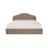 Moe's Maggie King Storage Bed in Taupe