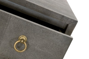 Strand Shagreen 3-Drawer Nightstand