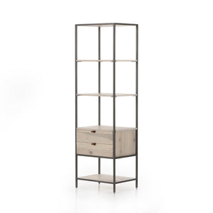 Trey Bookshelf In Dove Poplar