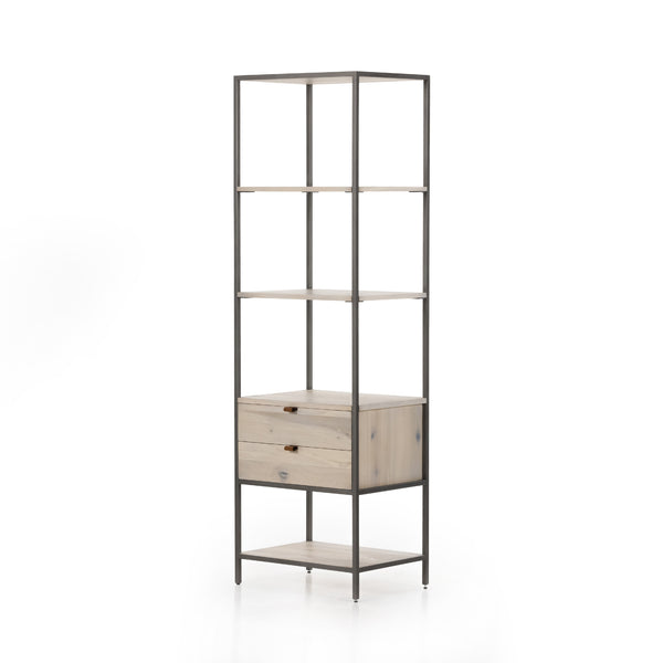 Trey Bookshelf In Dove Poplar
