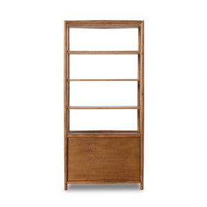 Glenview Bookcase In Weathered Oak