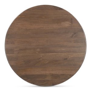 Moe's Stanley Dining Table Dark Brown Mango Wood